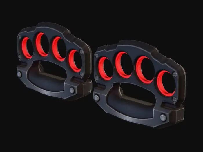 3D model for Twin Ringed Knuckles
