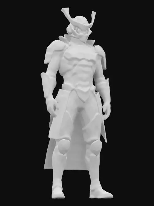 3D model for samurai F1 driver
Style: Futuristic, sleek yet traditional samurai armor aesthetic
Material: Layered metallic plating with neon-lit edges, reinforced combat gloves and boots
Details: Kabuto-style helmet with holographic visor, crimson and black color scheme with glowing blue highlights, combat-ready agility enhancements
Purpose: High-speed cyber-racing in a dystopian Tokyo, futuristic game asset