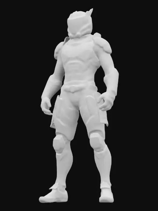 3D model for samurai F1 driver
Style: Futuristic, sleek yet traditional samurai armor aesthetic
Material: Layered metallic plating with neon-lit edges, reinforced combat gloves and boots
Details: Kabuto-style helmet with holographic visor, crimson and black color scheme with glowing blue highlights, combat-ready agility enhancements
Purpose: High-speed cyber-racing in a dystopian Tokyo, futuristic game asset