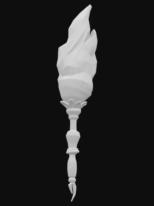 3D model for  The “We’re Retconning This” Wand 🪄📜
Description:

A magical wand that rewrites anything it touches into something else.
You don’t defeat enemies—you rewrite them into having already been defeated.
Size & Shape: A golden, quill-shaped wand that emits script-rewriting energy.
Colors & Materials: Glowing parchment texture, with “Under Revision” flashing along its length., #ChronoForgeWeapon#