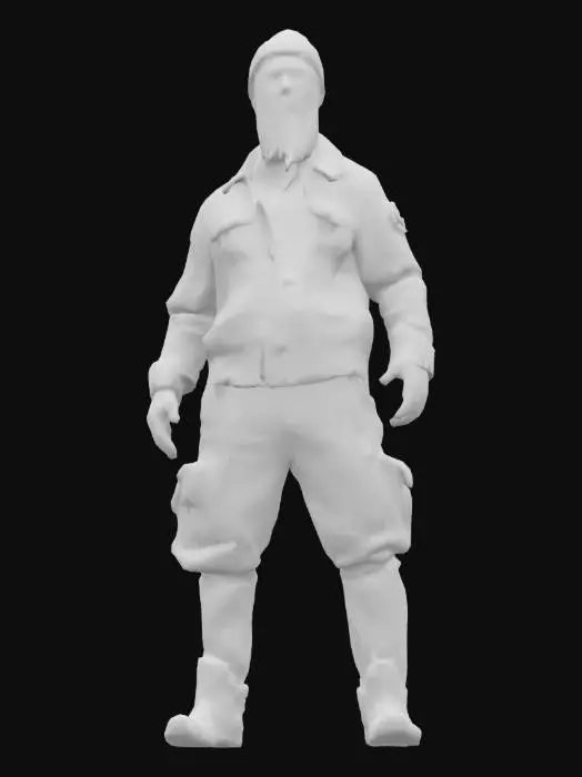 3D model for {
"Object": "realistic human avatar",
"Material": "metallic accessories, denim, canvas jacket",
"Shape/Form": "medium athletic build, weathered face, ponytail, scruffy beard",
"Color Scheme": "rust-orange jacket, gray beanie, dark cargo pants",
"Texture Details": "oxidized metal zipper, cargo pockets, Rust gear pins on lapel",
"Style": "realistic",
"Environment/Use Context": "resting in a server farm or deep in terminal debugging",
"Reference Models": "Rust community hacker vibes, DevOps-meets-artisan coder"
}