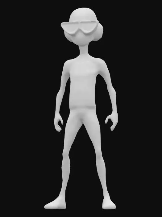 3D model for {
  "Object": "low-poly network dev avatar",
  "Material": "semi-gloss polygons with LED trim lines",
  "Shape/Form": "slim but sharp-edged form with speed-line posture",
  "Color Scheme": "midnight blue, soft neon green, and pale teal",
  "Texture Details": "ping bar decals, timeout goggles, glowing trace lines on limbs",
  "Style": "low-poly",
  "Environment/Use Context": "frozen mid-drift over a spinning packet vortex",
  "Reference Models": "like a digital ninja styled for net latency warfare"
}
