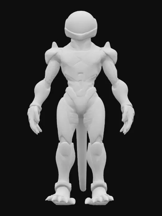 3D model for Object: A space-traveling newt with cosmic powers and gravity-defying boots.
Material: Reflective, star-patterned bodysuit with silver exoskeleton, glowing galaxy-patterned chest plate, magnetic boots.
Shape/Form: Slim, elongated build with webbed hands and feet, star-shaped markings along the body, helmet with nebula display.
Color Scheme: Midnight blue base with purple and white star patterns, silver accents, luminous teal eyes.
Texture Details: Smooth, shimmering bodysuit with cosmic swirls, matte metallic exoskeleton, glassy helmet visor.
Style: Cosmic traveler with a celestial, otherworldly feel.

Reference Models: Inspired by Silver Surfer, Guardians of the Galaxy, and celestial fantasy creatures.