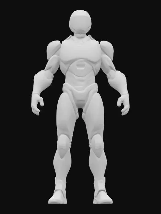 3D model for Object: Mercedes-AMG Petronas F1 Team Mascot
Material: Ultra-light graphene composite with a glossy black and silver finish, incorporating LED accents
Shape/Form: Humanoid robotic figure with aerodynamic armor plating, sleek contours, and a dominant, imposing stance, inspired by a silver arrow motif
Color Scheme: Glossy black base with metallic silver and neon turquoise accents, featuring LED-lit circuit patterns and the Mercedes star emblem prominently displayed on the chest
Texture Details: Smooth, high-tech carbon fiber textures with subtle hexagonal grid patterns and animated light sequences that pulse in sync with the mascot’s movements
Reference Models (optional): Inspired by Mercedes-AMG Petronas F1 branding and sci-fi robotic aesthetics seen in cinematic franchises