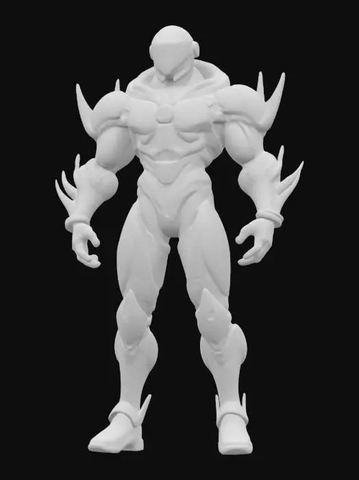 3D model for Object: Cyberpunk character with futuristic armor and tech enhancements.

Material: Reflective metal, synthetic leather, and glowing LED accents.

Shape/Form: Lean, athletic build with angular, mechanical prosthetics and tech implants.

Color Scheme: Black, neon blue, and metallic silver with glowing cyan accents.

Texture Details: Smooth, high-gloss metal surfaces contrasted with matte leather sections; intricate cybernetic circuits and LED strips.

Style: Realistic with PBR textures, focusing on high-fidelity, sharp edges, and rich surface details.

Environment/Use Context (Optional): Neon-lit urban rooftop with foggy background to emphasize cyberpunk aesthetic.
Reference Models (Optional): Combine elements from "Deus Ex" and "Cyberpunk 2077" for armor design and cybernetic enhancements.