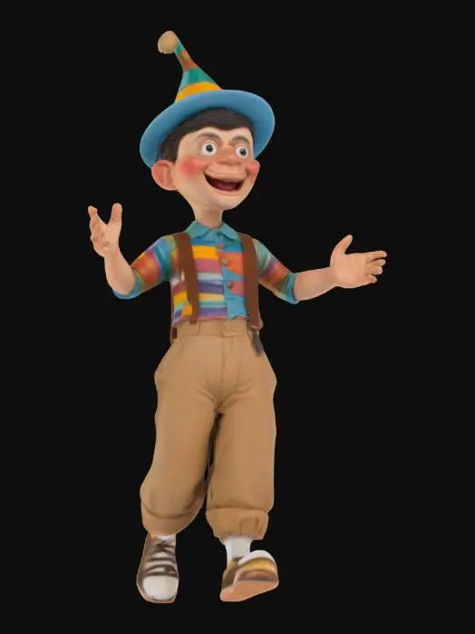 3D model for john jacob jingleheimer smith