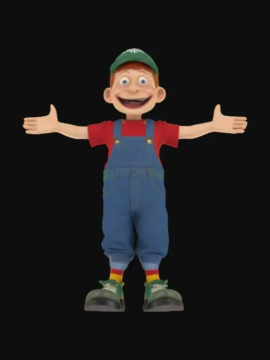 3D model for john jacob jingleheimer smith