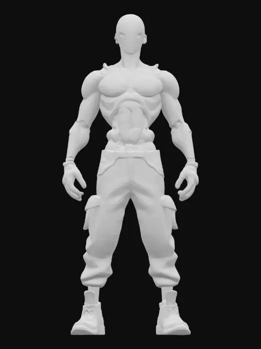 3D model for Object: NotPetya virus represented as a humanoid hacker avatar
Material: Synthetic leather, chrome metal, neon plastic
Shape/Form: Slim humanoid with angular robotic limbs and cybernetic implants
Color Scheme: Black base with neon green highlights and glitchy magenta effects
Texture Details: Glossy skin plates, circuit-etched surfaces, flickering digital tattoos
Style: Cartoon cyberpunk
Environment/Use Context: Standing in a virtual server room with glowing code streams
Reference Models: Inspired by characters from *Cyberpunk: Edgerunners* and *Watch Dogs* aesthetics