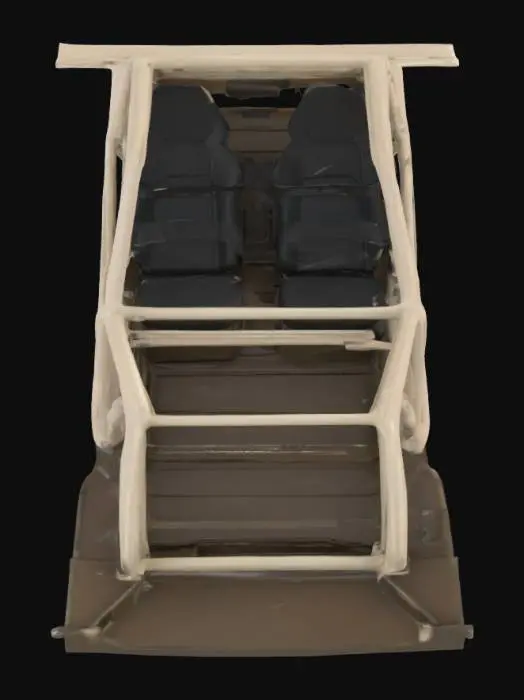 3D model for Race Car Frame Design