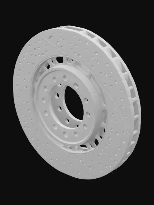 3D model for Ventilated Brake Disc