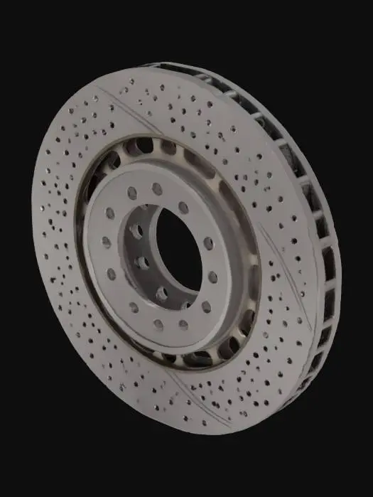3D model for Ventilated Brake Disc