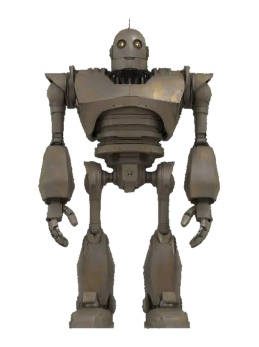 Iron Giant by codiejanderson — made with Meshy AI 3D generator, free FBX OBJ GLB STL download