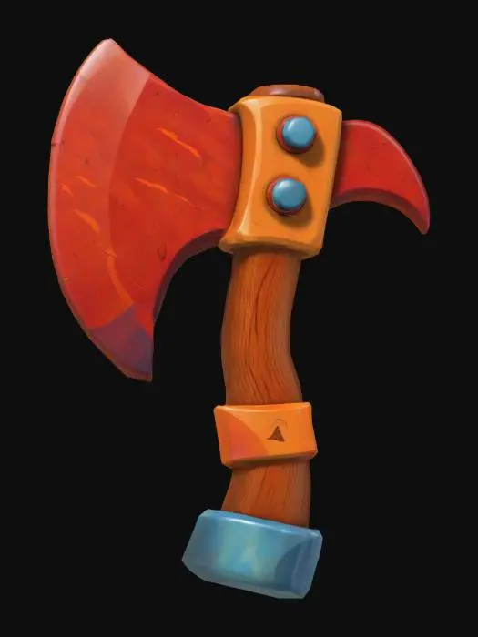 3D model for Battle Axe Blaze