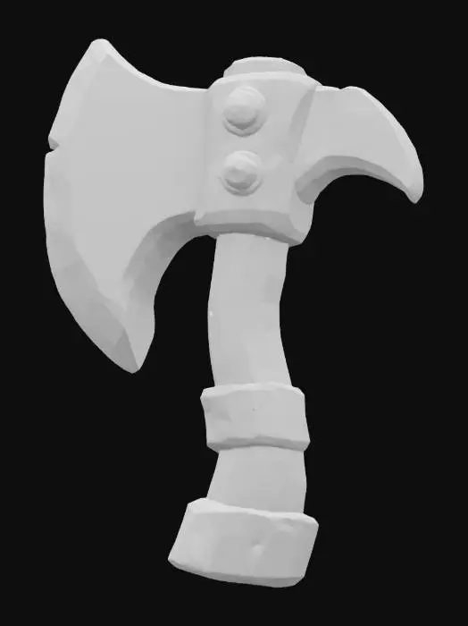 3D model for Battle Axe Blaze