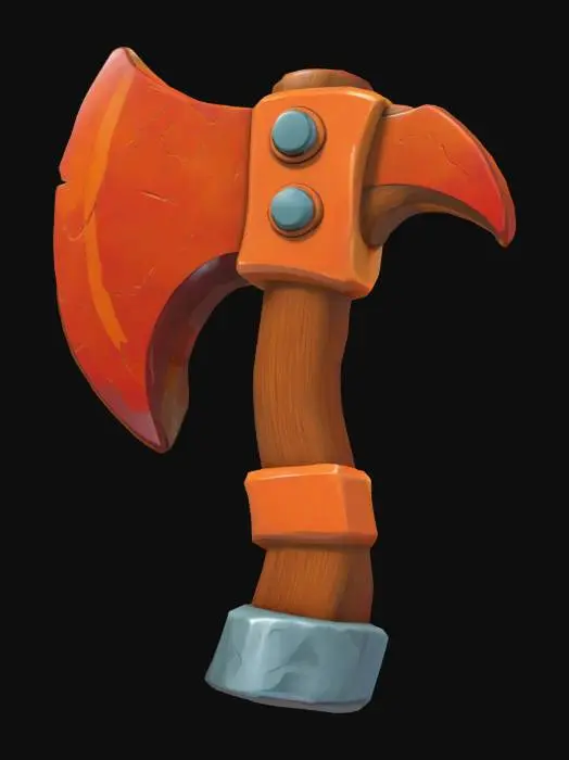 3D model for Battle Axe Blaze