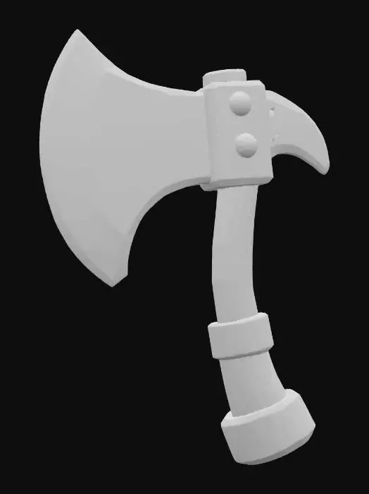3D model for Battle Axe Blaze
