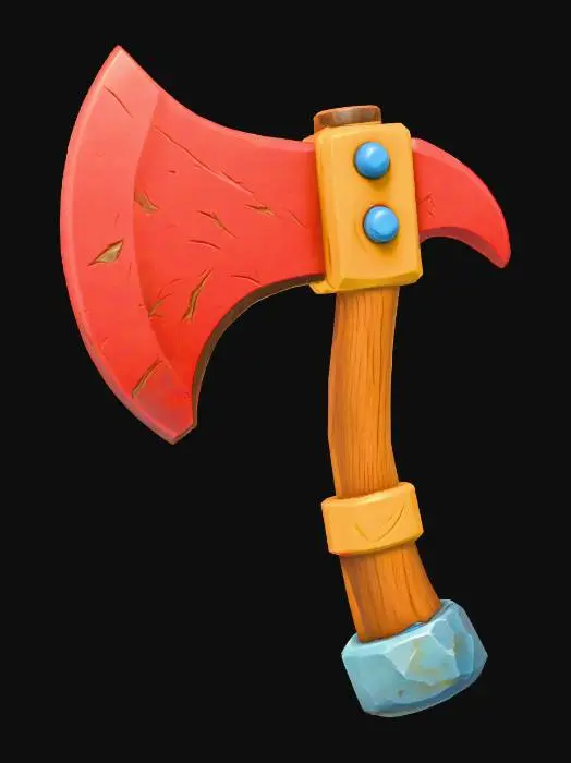3D model for Battle Axe Blaze