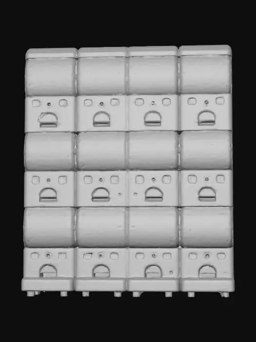 3D model for combini_counter_hot_case_blank