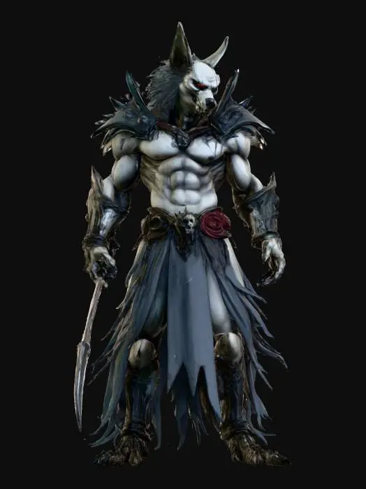 3D model for Death, also known as Lobo, or simply The Wolf, #villain#
