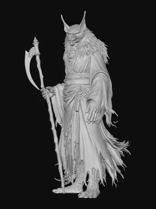 3D model for Death, also known as Lobo, or simply The Wolf, #villain#