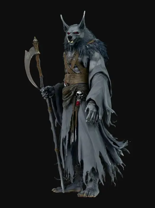 3D model for Death, also known as Lobo, or simply The Wolf, #villain#