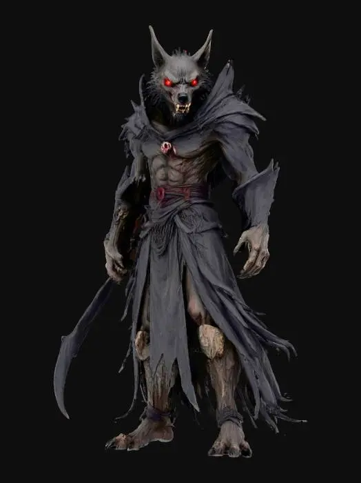 3D model for Death, also known as Lobo, or simply The Wolf, #villain#
