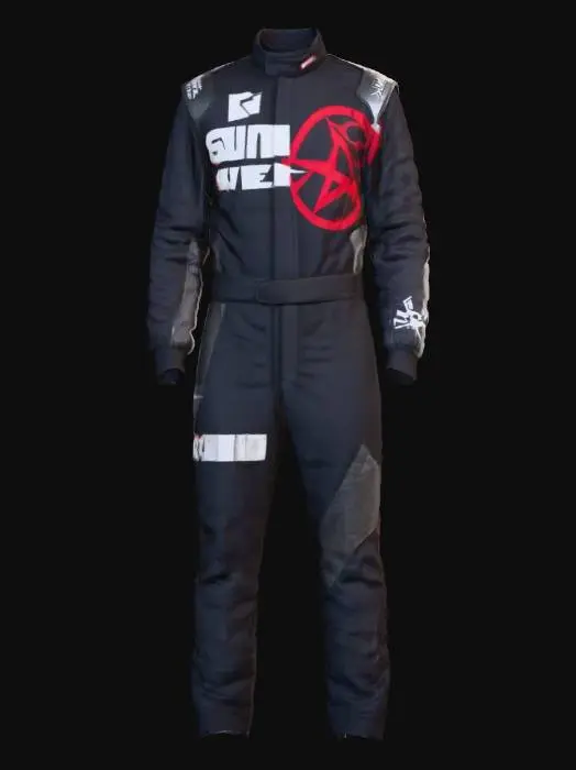 3D model for Racing Suit Design Diagram, #Halloween2025#