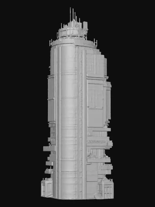 3D model for Mega Skyscraper