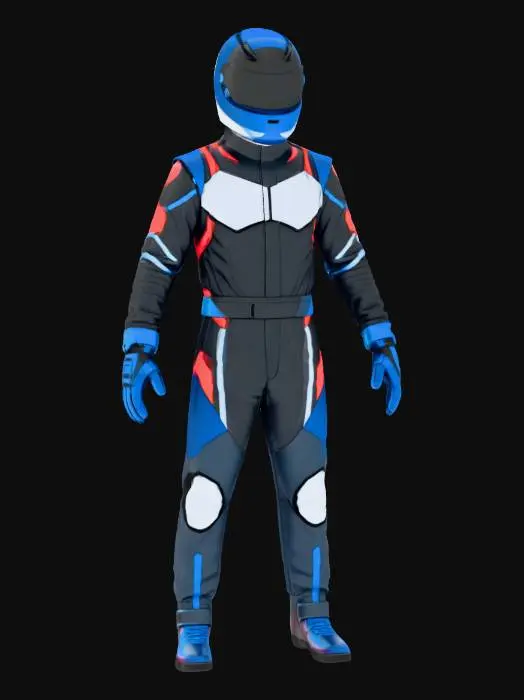 3D model for Racing Driver Avatar