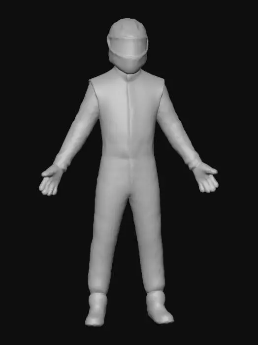 3D model for Racing Driver Avatar