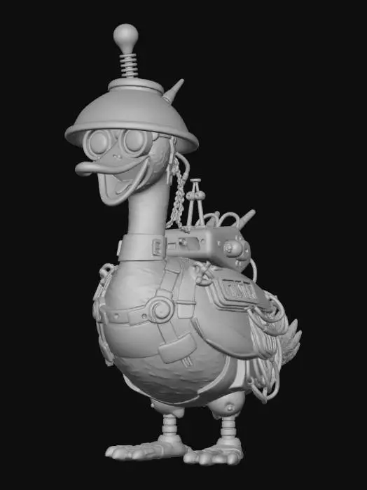 3D model for Duckster Bates