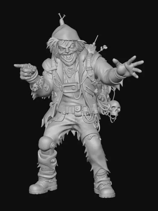 3D model for Tin Foil Adventurer