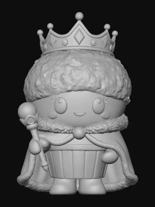 3D model for snowcone queen