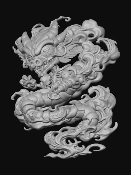 3D model for Mystic Serpent