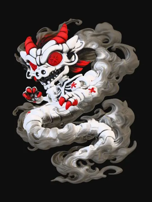 3D model for Mystic Serpent