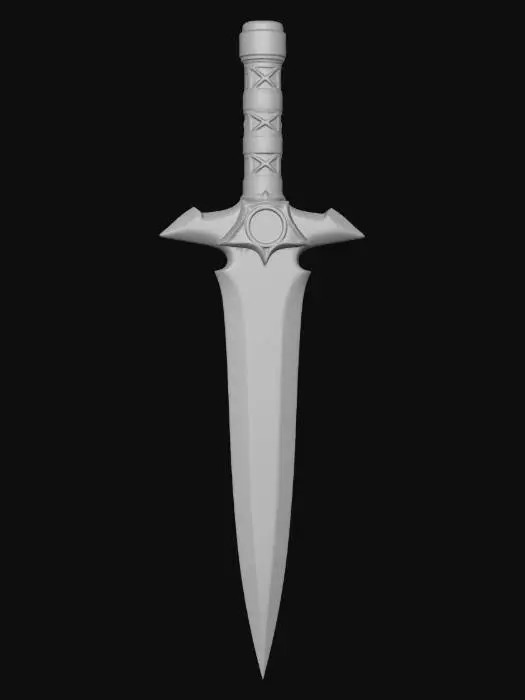 3D model for Crimson Pact Dagger