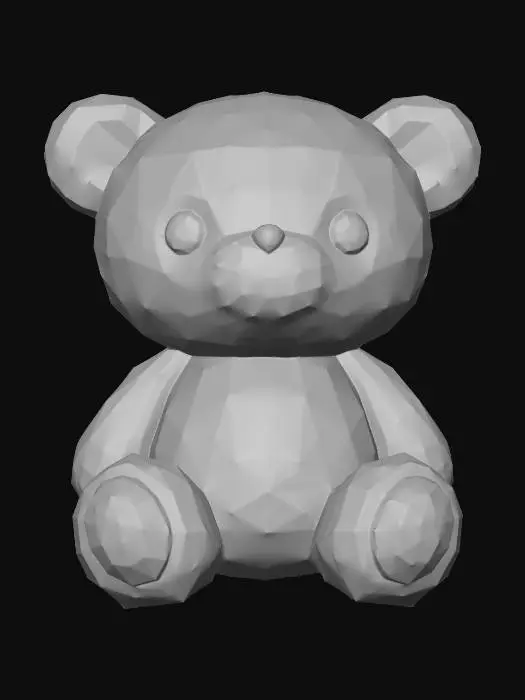 3D model for Half-and-Half Bear