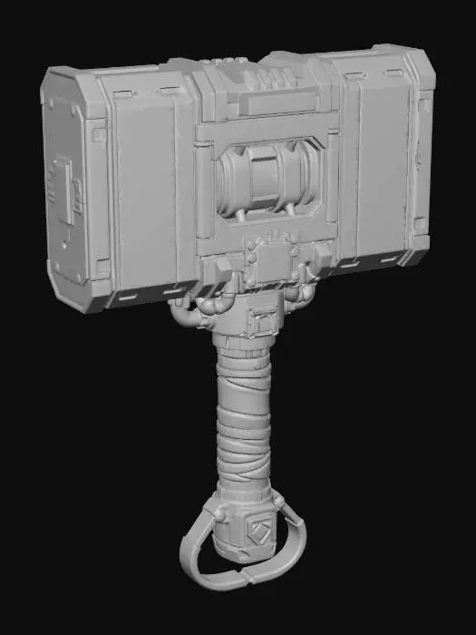 3D model for Stormforged Thunderhammer