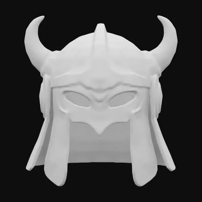 3D model for The Shogun’s Infinity Helm
"A fearsome samurai helmet, its faceplate shifting between traditional iron and a smooth energy shield. When worn, time around the user subtly distorts, reflecting echoes of past battles. Occasionally, it releases a deep war drum beat. PBR materials: aged steel, polished gold accents, and flickering purple energy fields.", #ChronoForgeWeapon#