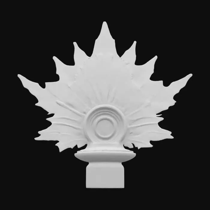 3D model for [Canada, Toronto] CN Tower → Cosmic Maple Reactor #AroundTheWorld#

Object: CN Tower reconfigured as a colossal, rotating maple‐leaf energy crystal

Material: translucent amber maple resin and brushed stainless steel

Shape/Form: tapering spire that fans out into oversized leaf “veins” at each observation deck

Color Scheme: warm honey‐amber base, silver‐metallic accents, pulsing emerald core

Texture Details: smooth resin surfaces with carved vein patterns, matte steel struts, soft inner glow

Style: stylized low-poly sci-fi organic fusion

Environment/Use Context: floating above a digital Lake Ontario in a space-station AR scene

Reference Models: inspired by glowing power‐crystals in sci-fi games and voxel foliage assets