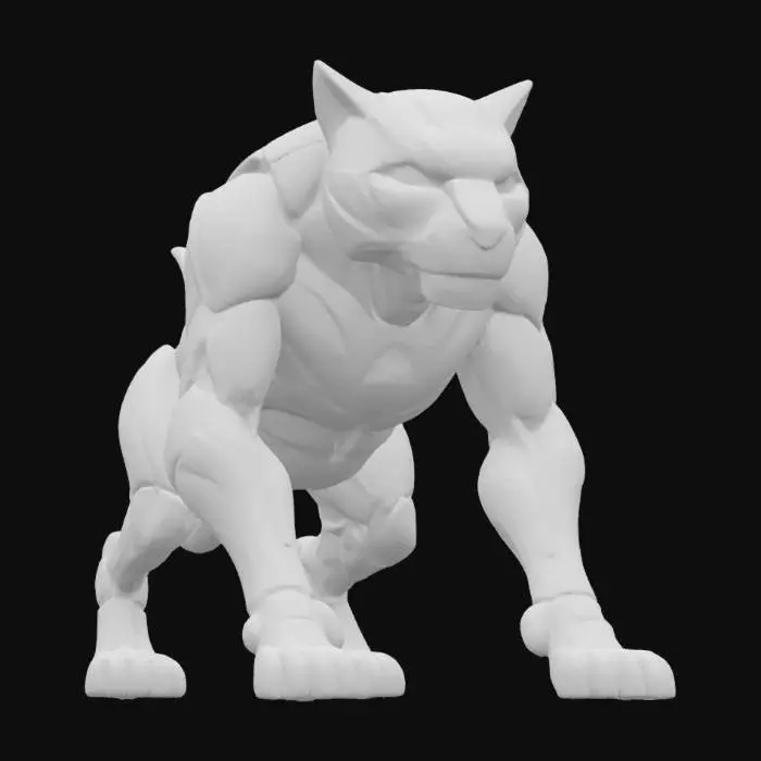 3D model for Panthera Cyberus