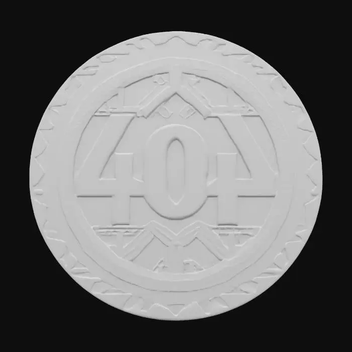 3D model for 404, #emblem#