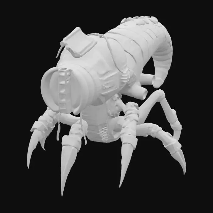 3D model for 🔧 Boot-Sector Lamprey
Type: Biomechanical Malware | Class: Bootloader Parasite

📄 Profile:
A slithering predator of early system stages, the Lamprey clamps onto disk boot records and executes malicious code before the OS even stirs. Born of retro-cyberpunk circuitry, it thrives in unprotected firmware and legacy startup paths.

🛡️ Counters:

Disable removable-media boot in UEFI

Enforce Secure Boot & TPM attestation

Maintain signed, updated firmware

📊 Stats:
Spread: 7️⃣
Stealth: 6️⃣
Damage: 5️⃣