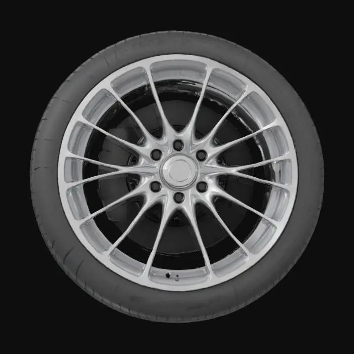 3D model for Alloy Wheel Dynamics