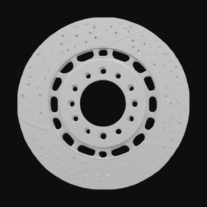 3D model for Ventilated Brake Disc
