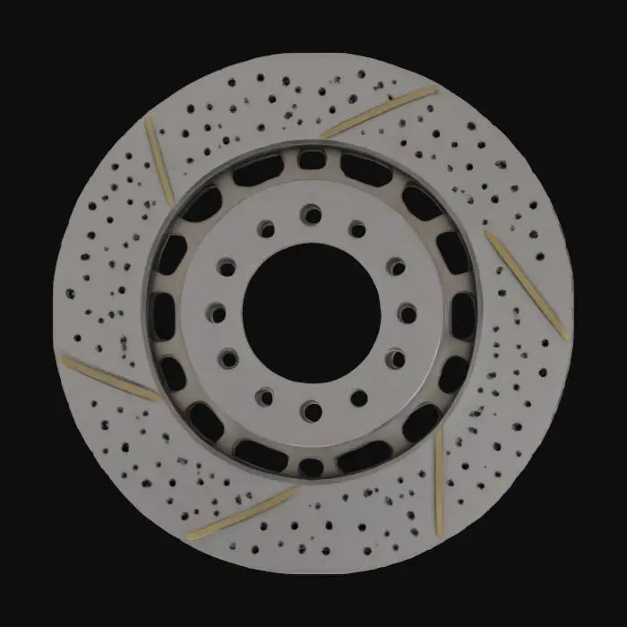 3D model for Ventilated Brake Disc