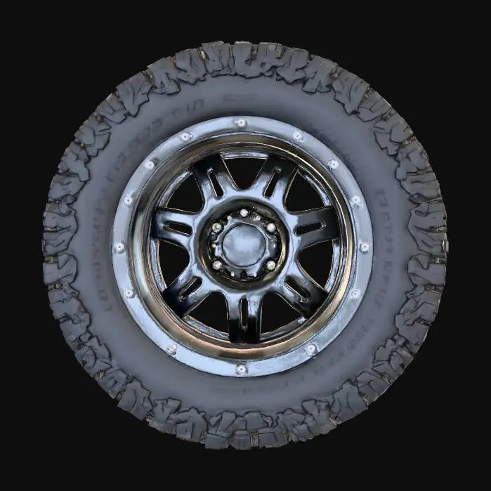 3D model for All-Terrain Tire