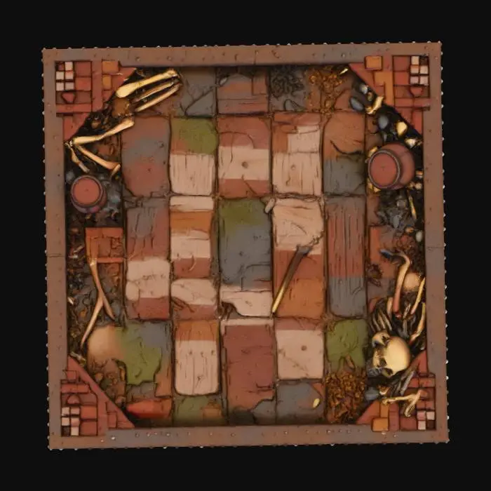 3D model for Top down view Orc House , #Christmas2025#