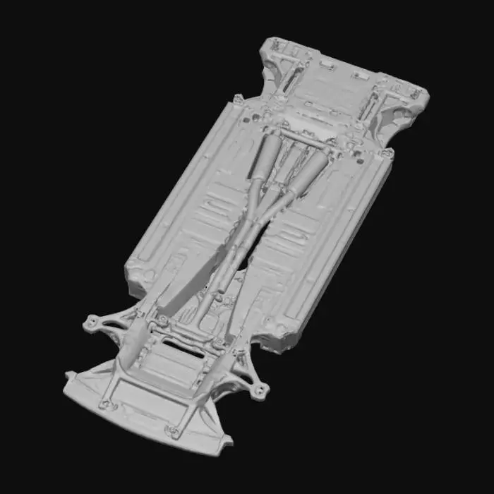 3D model for Nissan 180SX chassis model plate