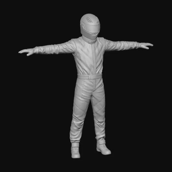 3D model for Racing Driver Avatar